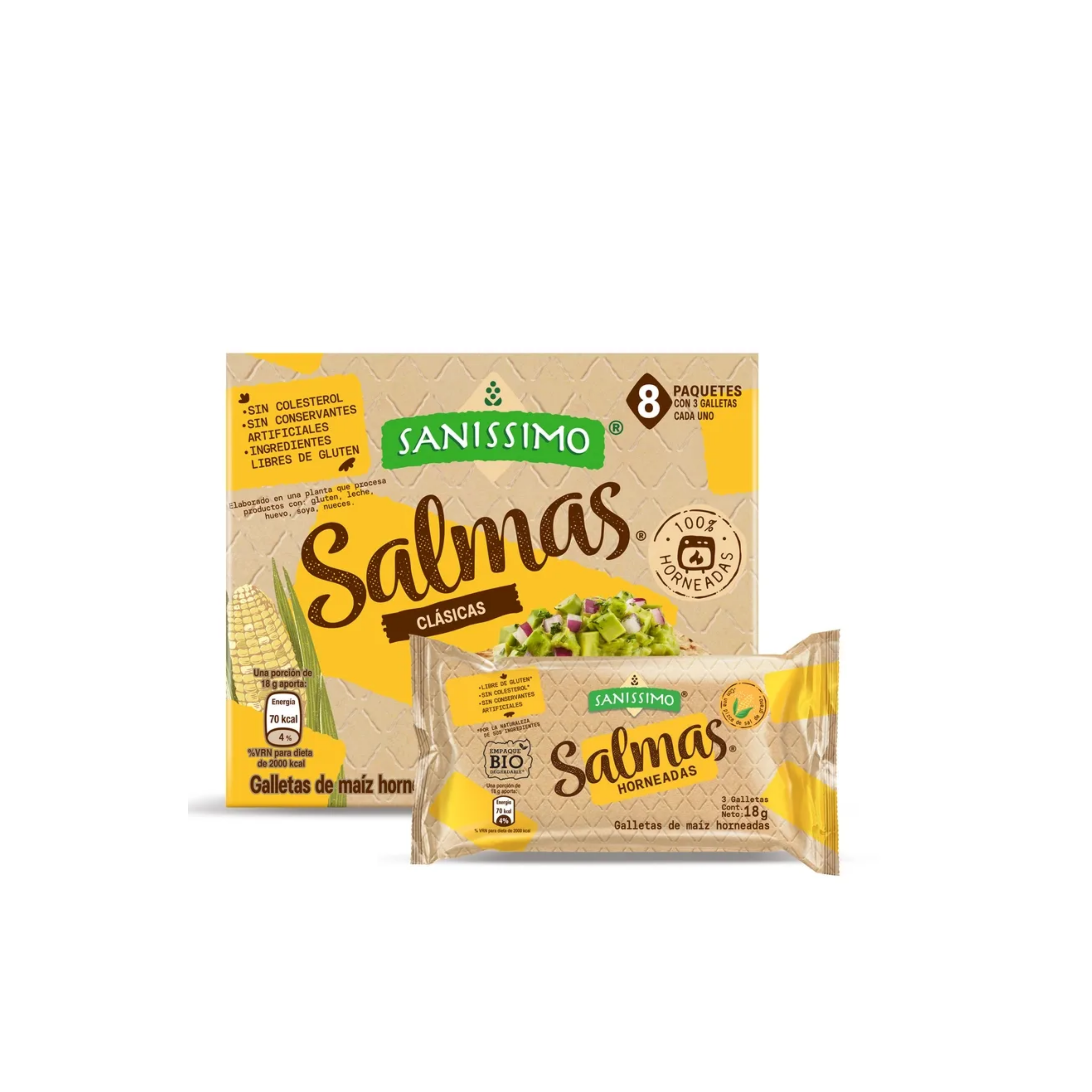 Salmas 8 Piezas