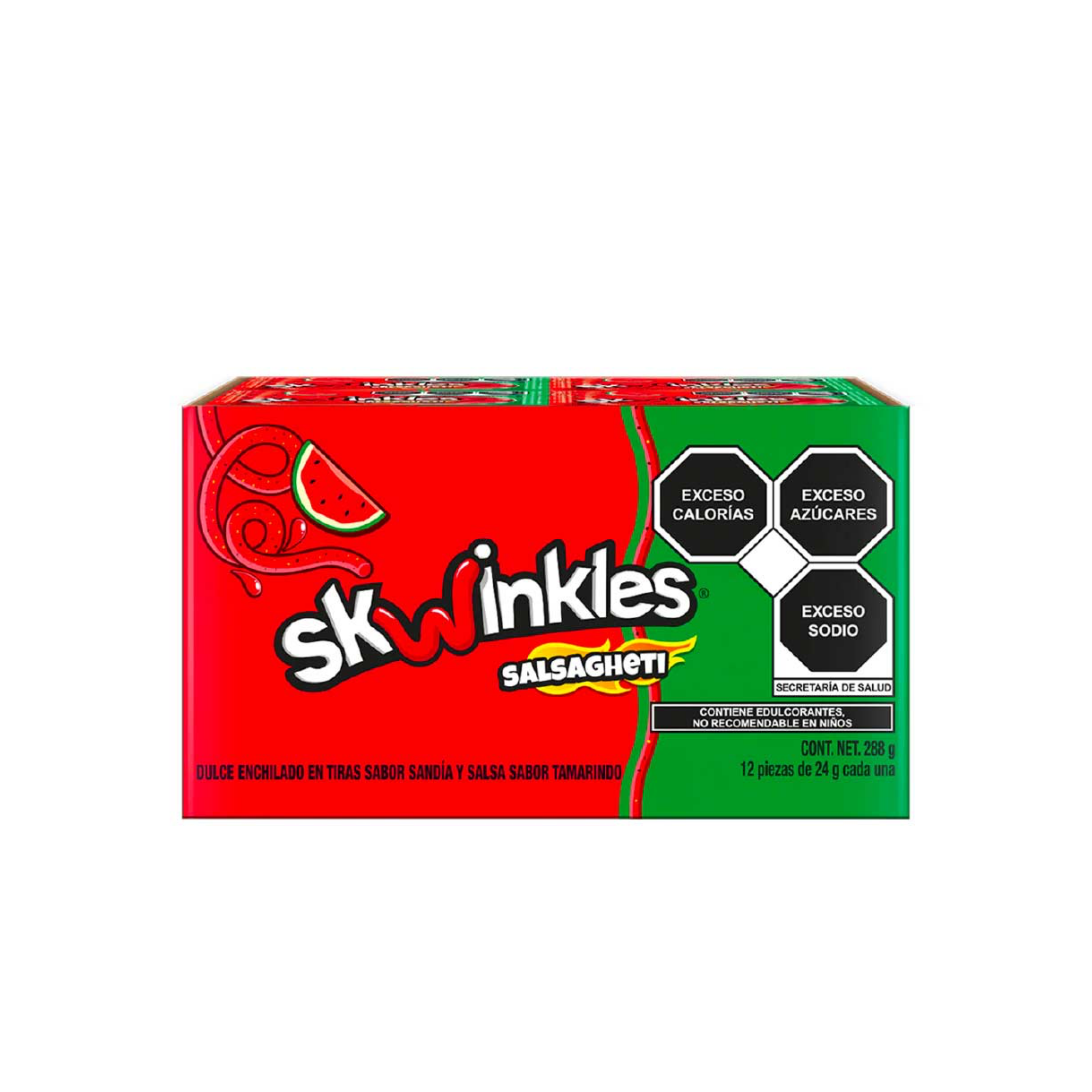 Salsagheti Sandia caja con 12 Piezas