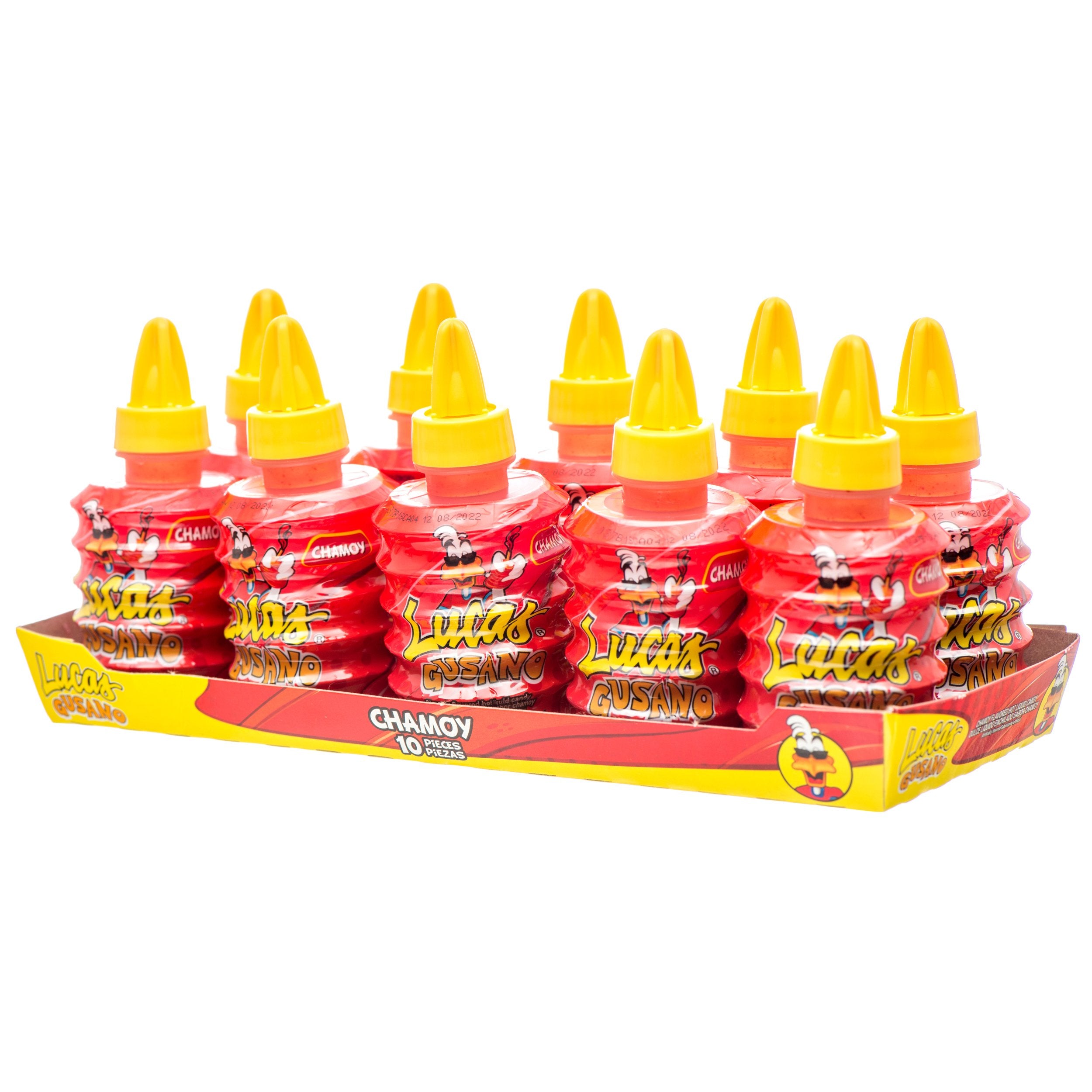 Gusano sabor Chamoy 10 Unidades